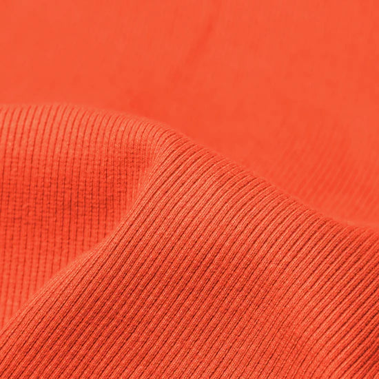 Organic cotton spandex rib 2x1 12-12.5 oz ( X1 X2 X4 X5 X6 X7 X11 X13 X15 X16 X20)