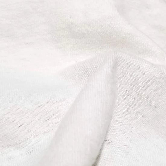 Fabric washed organic cotton hemp jersey natural 8.5-9 oz